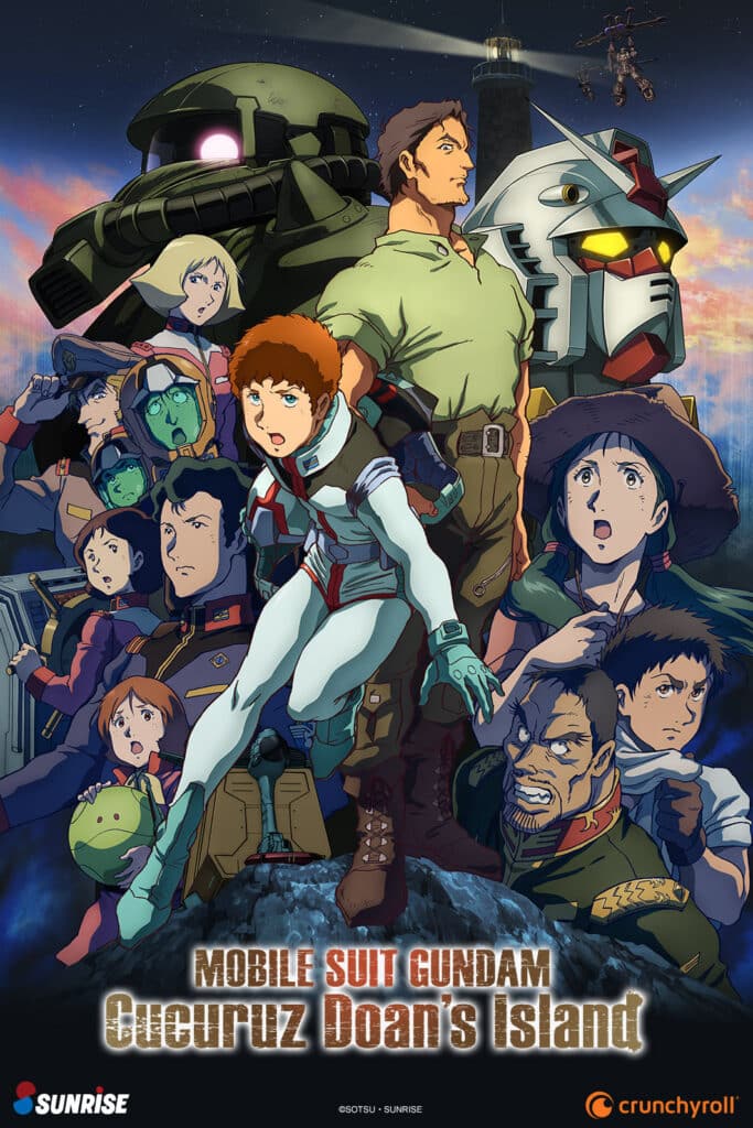 Mobile Suit Gundam Cucuruz Doan’s Island Film Poster. Photo Credit: ©SOTSU・SUNRISE