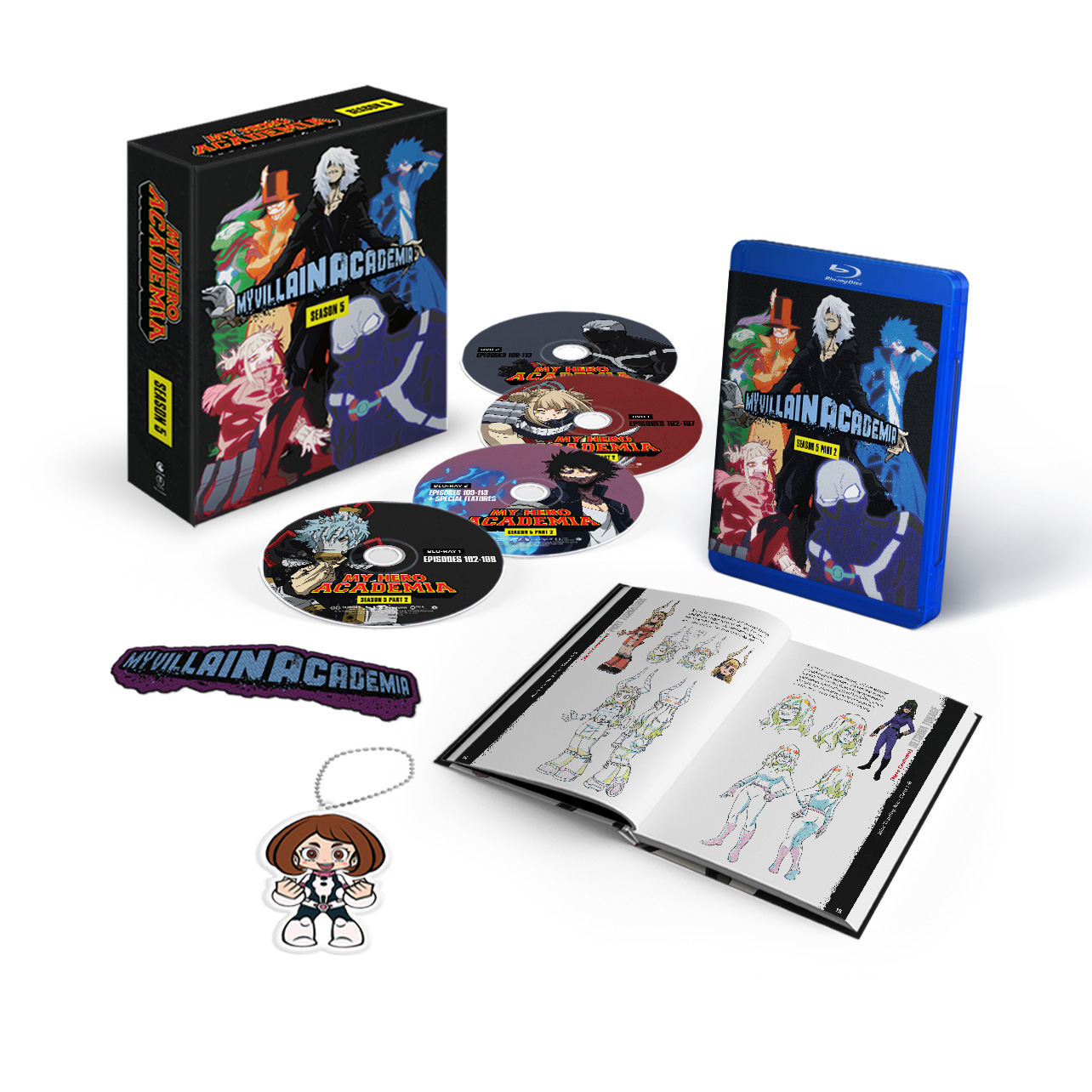 My Hero Academia Season 5 Part 2 (Limited Edition) – Blu-ray + DVD. Photo Credit: Crunchyroll