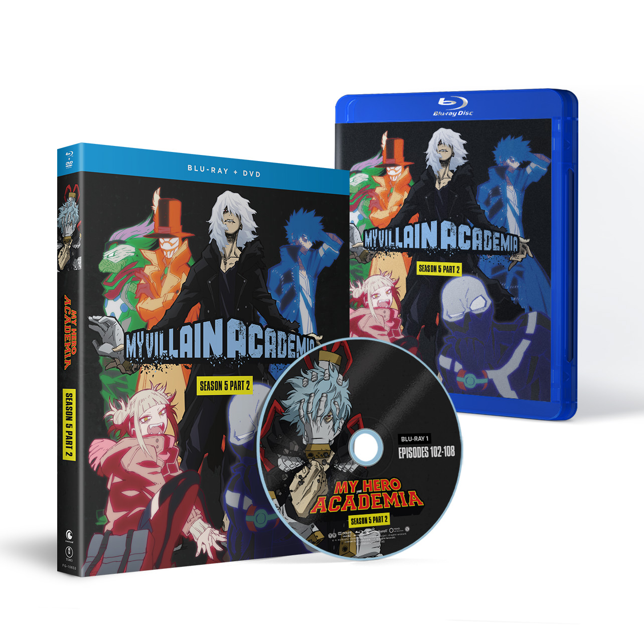 My Hero Academia Season 5 Part 2 Blu-ray. Photo Credit: Crunchyroll