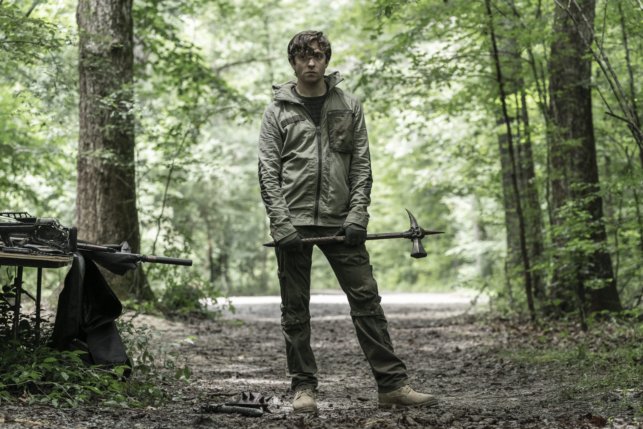 Teo Rapp-Olsson as Sebastian - The Walking Dead _ Season 11, Episode 10 - Photo Credit: Josh Stringer/AMC
