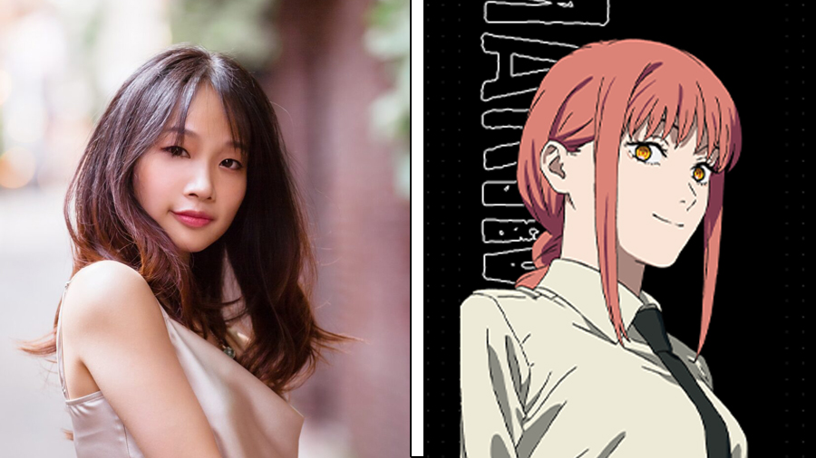 Power's Voice Actor in Chainsaw man anime, Fairouz Ai. Also the voice , Chainsaw  Man