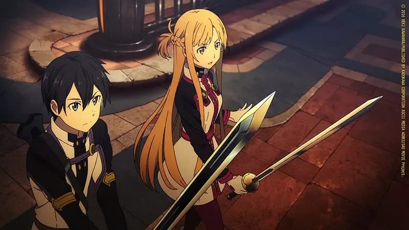 Kirito and Asuna Yuuki in Sword Art Online: The Movie - Ordinal Scale ©2016 REKI KAWAHARA/PUBLISHED BY KADOKAWA CORPORATION ASCII MEDIA WORKS/SAO MOVIE Project
