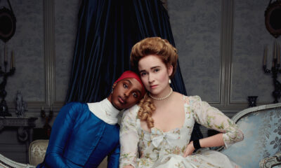 Kosar Ali as Victoire and Alice Englert as Camille in Dangerous Liaisons TV Series Season 1. Photo Credit: STARZ