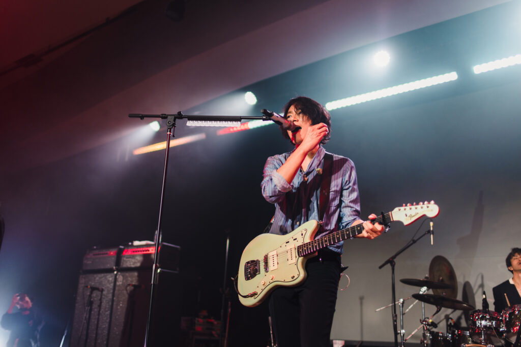 singer / guitarist Yoohei Kawakami  performs at Anime NYC. Photo Credit: Dower Photography
