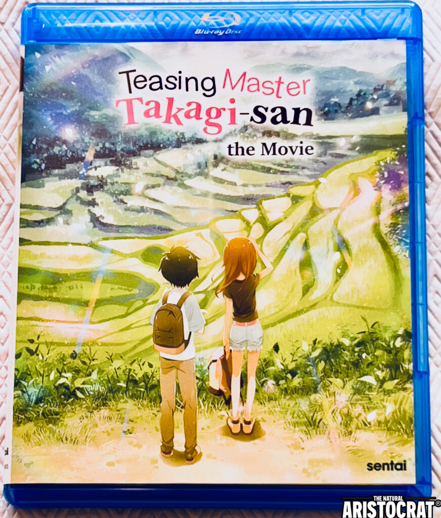 Teasing Master Takagi-San: The Movie Blu-ray Review. Front Cover. Photo Credit: Nir Regev - The Natural Aristocrat® / Original Art by  © 2022 Soichiro Yamamoto, Shogakukan/The Teasing Master Takagi-san Production Committee