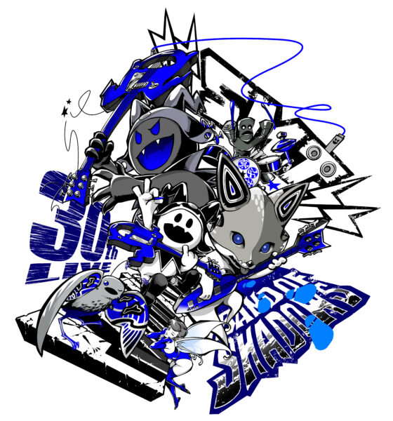 Logo for 'Shin Megami Tensei' 30th Anniversary Concert at Anime Expo 2023 @ The Novo - LA Live. Art Credit: ATLUS / SEGA® of America