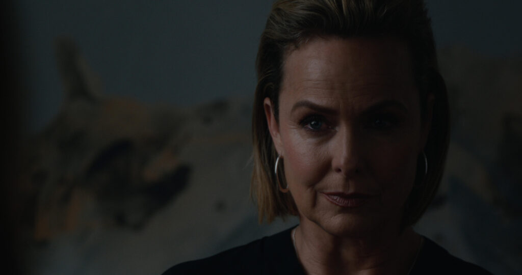 Clock -- Melora Hardin as Dr. Elizabeth Simmons shown. Photo provided courtesy of Hulu.
