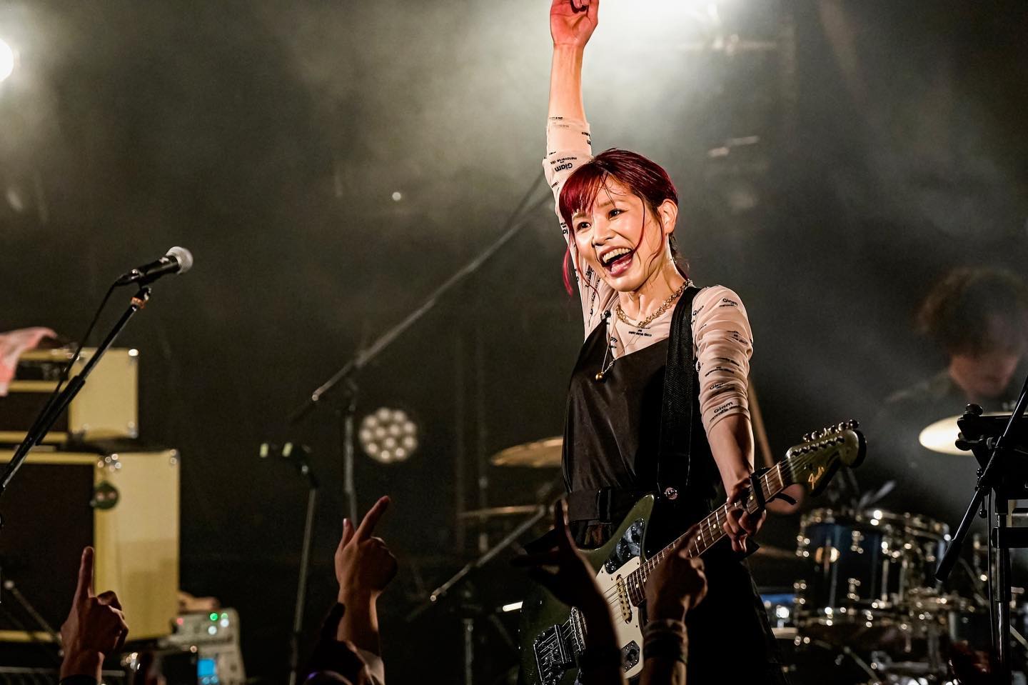 nano.RIPE Singer / Guitarist Kimiko - 2023.01.14 - Shibuya QUATTRO - Photo Credit: Hiroshi Sato (佐藤広理)