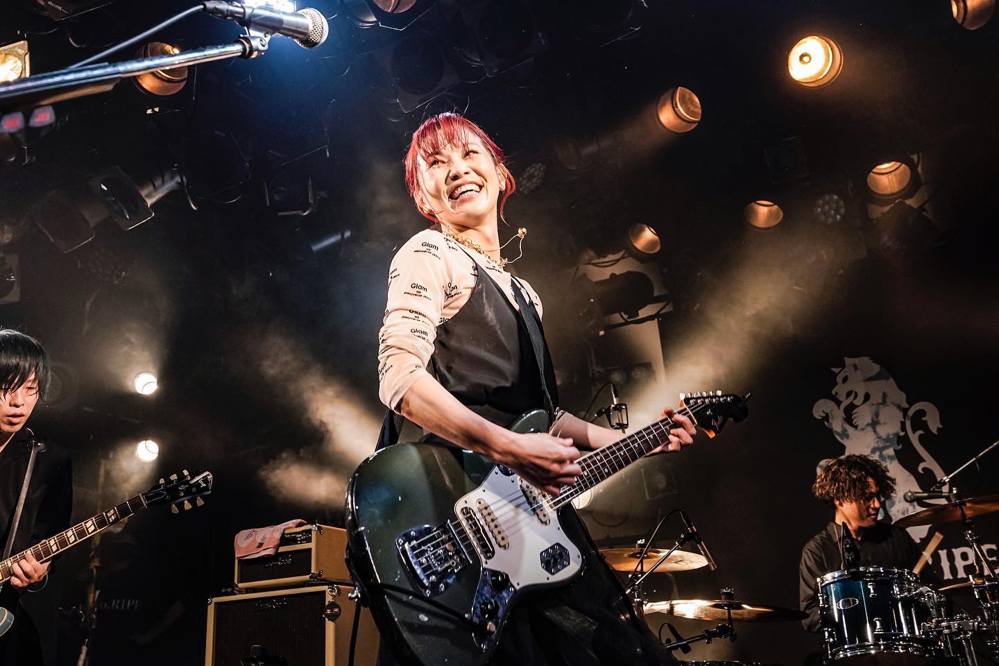 nano.RIPE Singer / Guitarist Kimiko - 2023.01.14 - Shibuya QUATTRO - Photo Credit: Hiroshi Sato (佐藤広理)