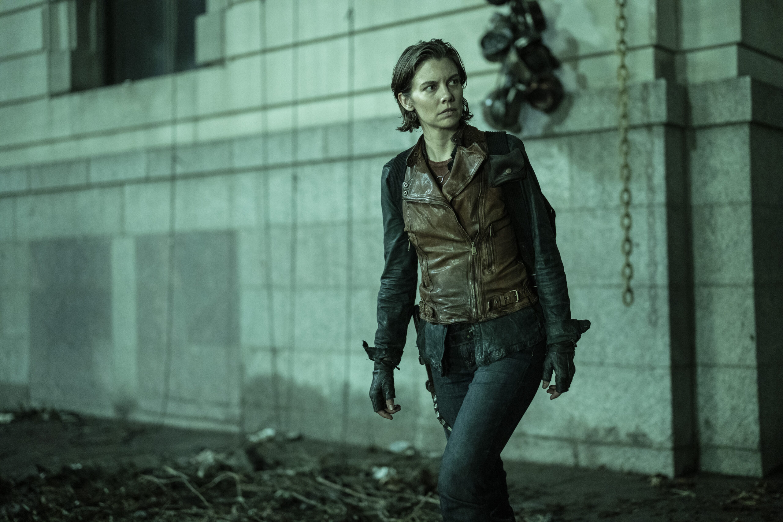 Lauren Cohan as Maggie Rhee - The Walking Dead: Dead City _ Season 1, Episode 1 - Photo Credit: Peter Kramer/AMC