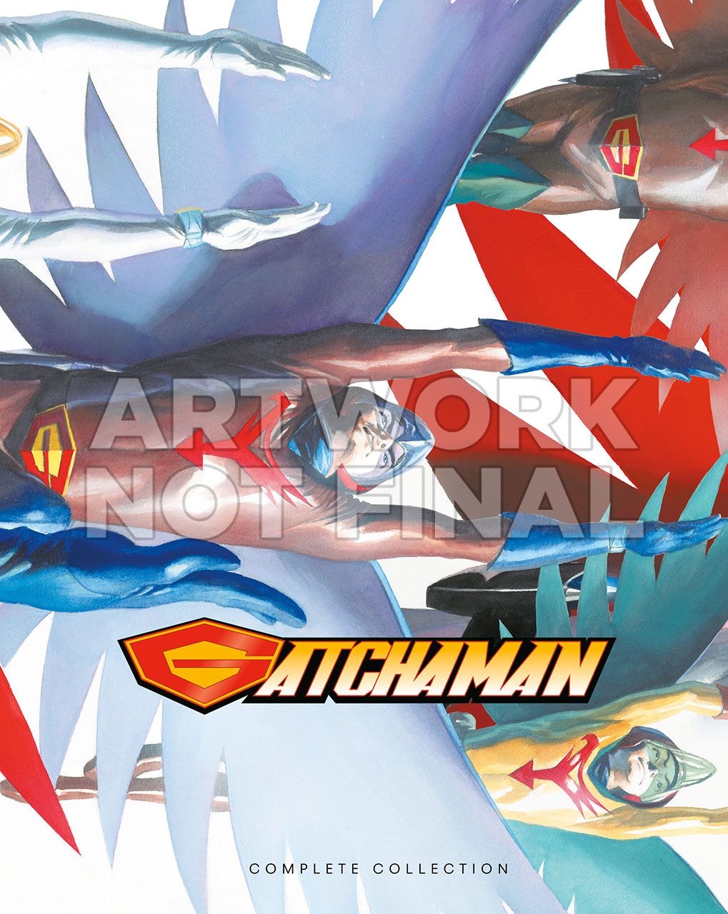 GATCHAMAN English Dub Blu-ray Cover