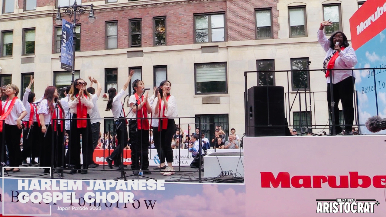 Harlem Japanese Gospel Choir performs @ Japan Parade 2023. Photo Credit: Nir Regev - The Natural Aristocrat®