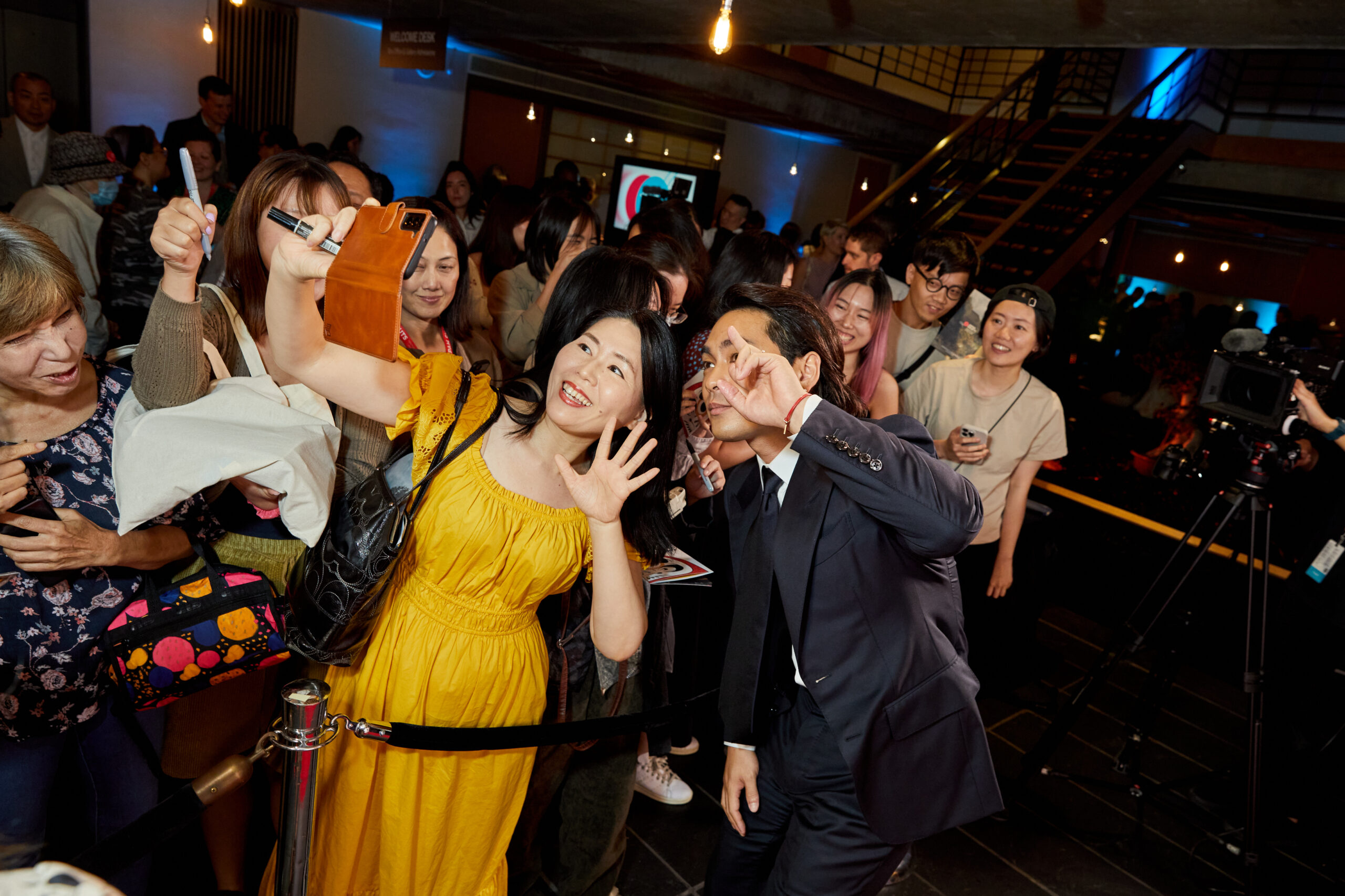 'Under the Turquoise Sky' lead actor Yuya Yagira at 2023 Japan Cuts Film Festival. Photo Credit: Daphne Youree