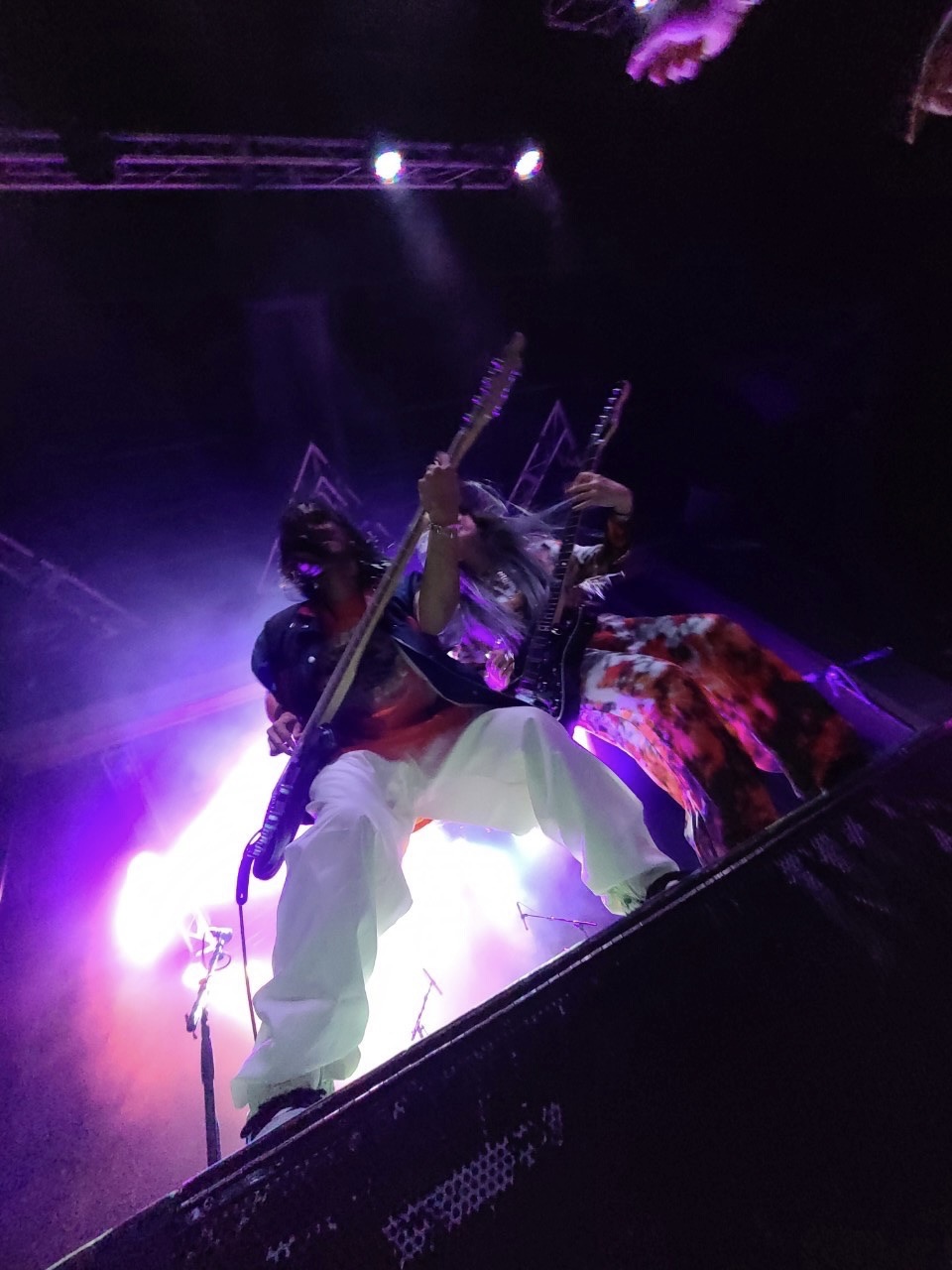 ASTERISM in New York City. Pictured from left to right: MIYU and HAL-CA. Photo provided by Sony Music Entertainment Japan (SMEJ)