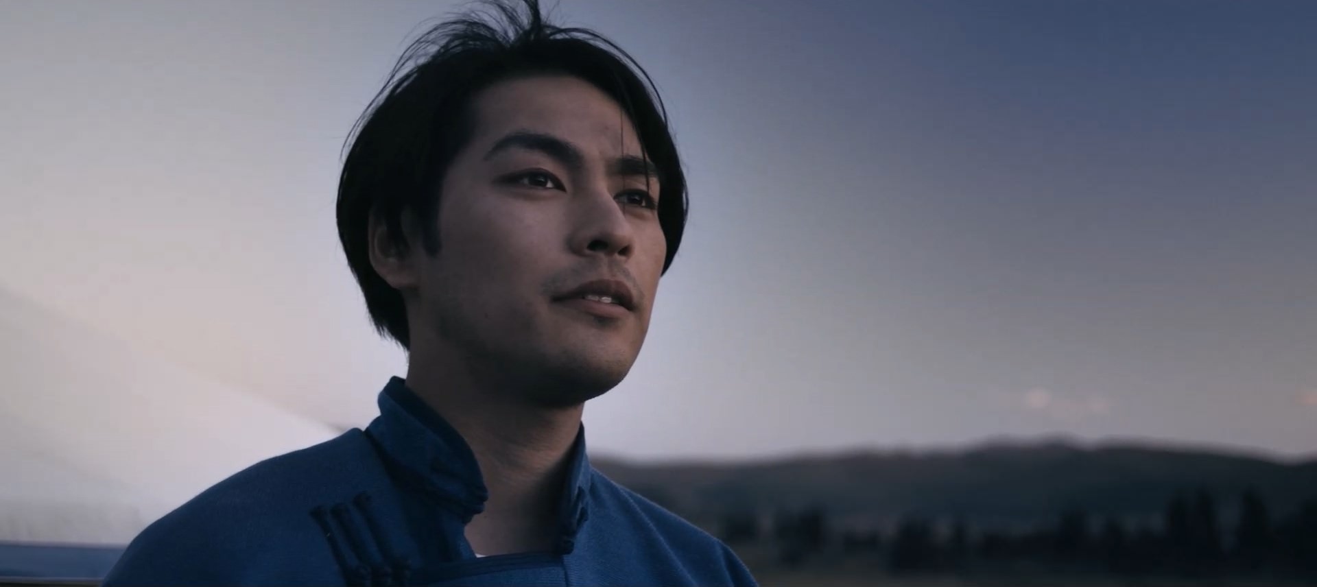 Yûya Yagira as Takeshi in film, 'Under the Turquoise Sky'. Photo Credit: © Turquoise Sky Film Partners, IFI Production, KTRFILMS