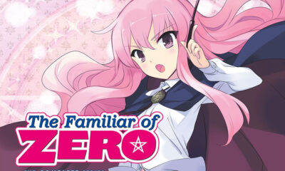 The Familiar of Zero: The Complete Series Blu-ray. Art provided by Sentai Filmworks