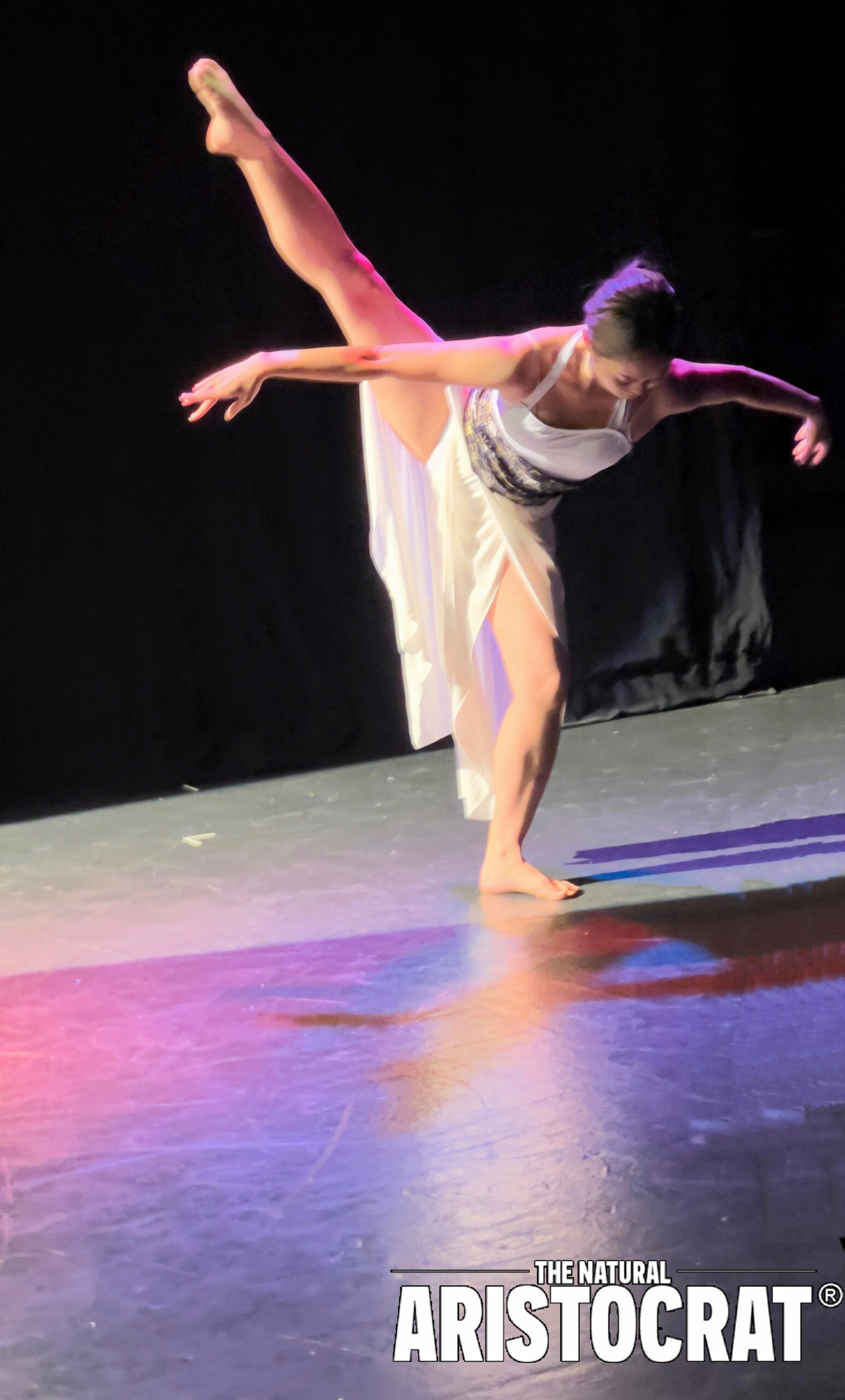 A.T. Dance Company dancer Yuliya Chitose. Photo Credit: Nir Regev The Natural Aristocrat®
