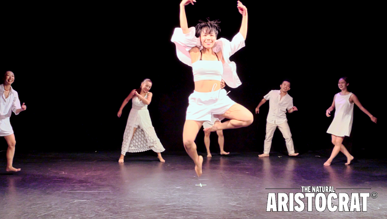 Dancer Mayu Yamashita and A.T. Dance Company. Photo Credit: Nir Regev - The Natural Aristocrat®