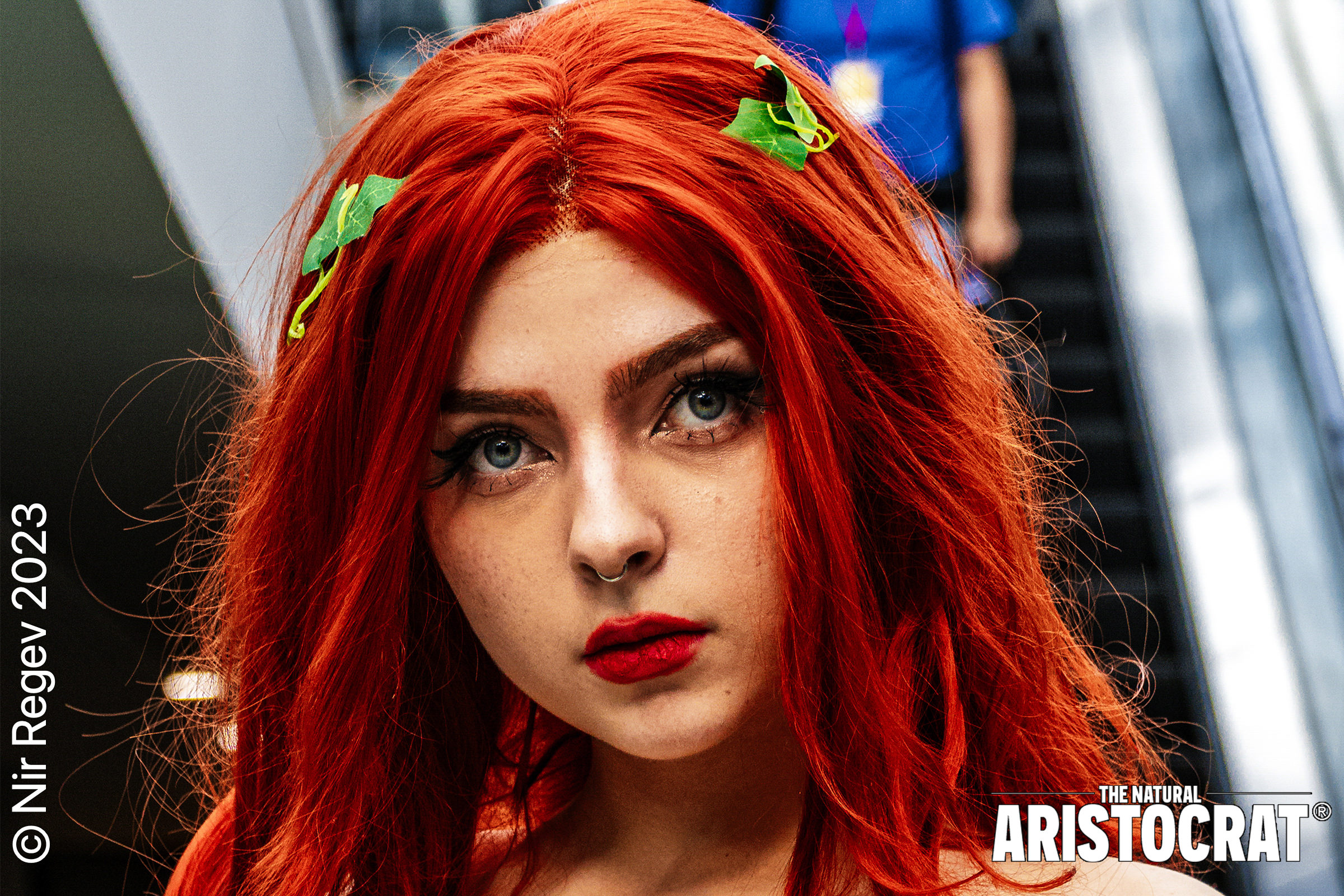 NYCC cosplayer Alice Moru as Poison Ivy at New York Comic Con 2023. Photo Credit: © Nir Regev 2023 - The Natural Aristocrat® [TheNaturalAristocrat.com]