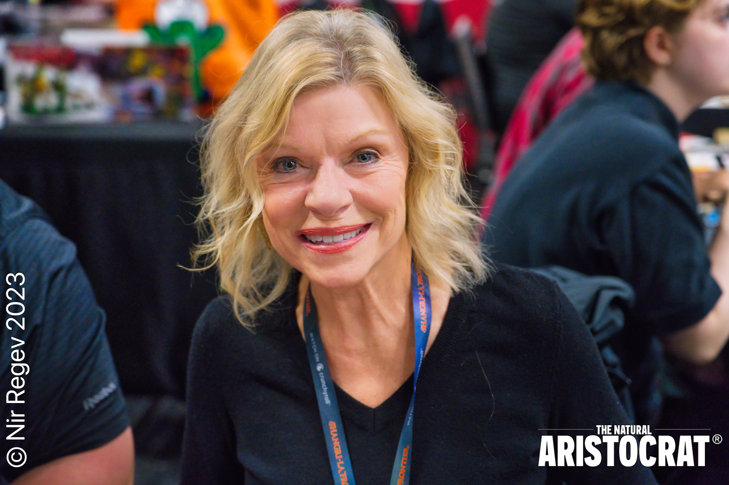 Dragon Ball Z 'Frieza' dub voice actress Linda Young at New York Comic Con 2023. Photo Credit: © Nir Regev 2023 - The Natural Aristocrat®