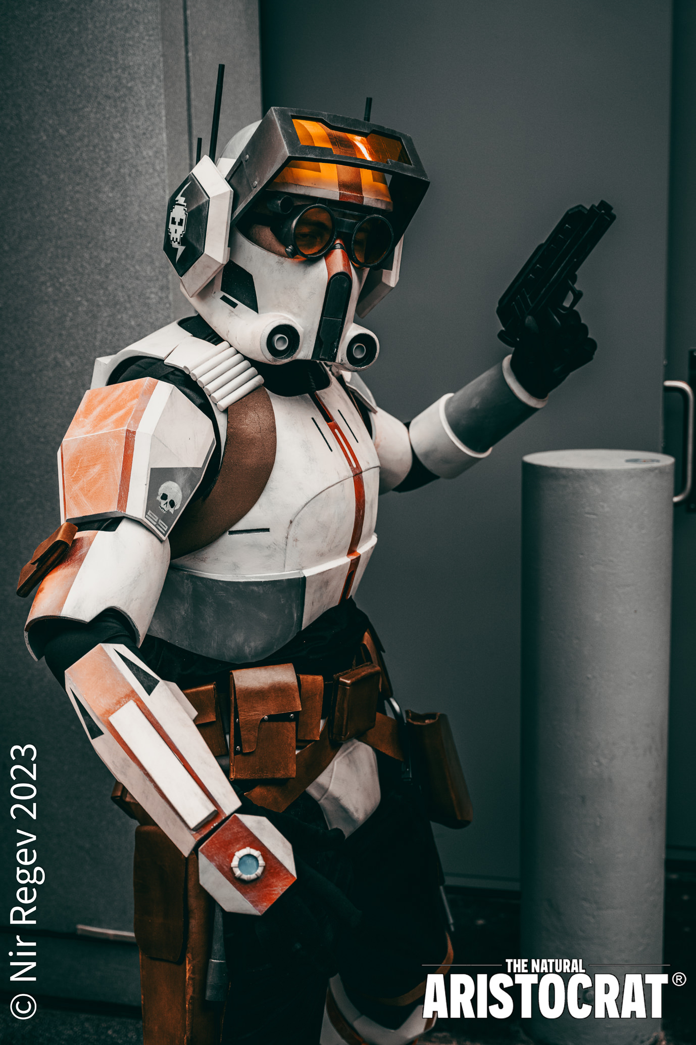 NYCC cosplayer as Star Wars commando at New York Comic Con 2023. Photo Credit: © Nir Regev 2023 - The Natural Aristocrat®