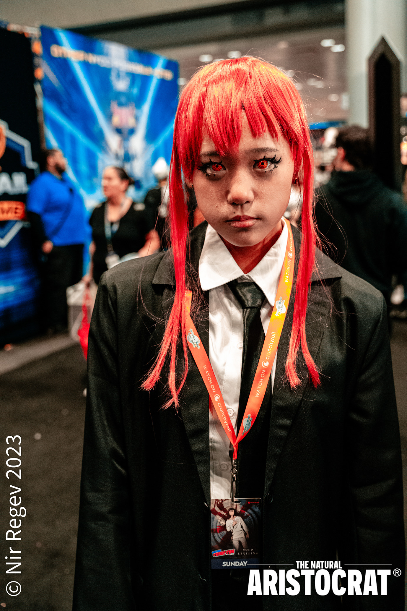 NYCC cosplayer as Chainsaw Man's Makima at New York Comic Con 2023. Photo Credit: © Nir Regev 2023 - The Natural Aristocrat®