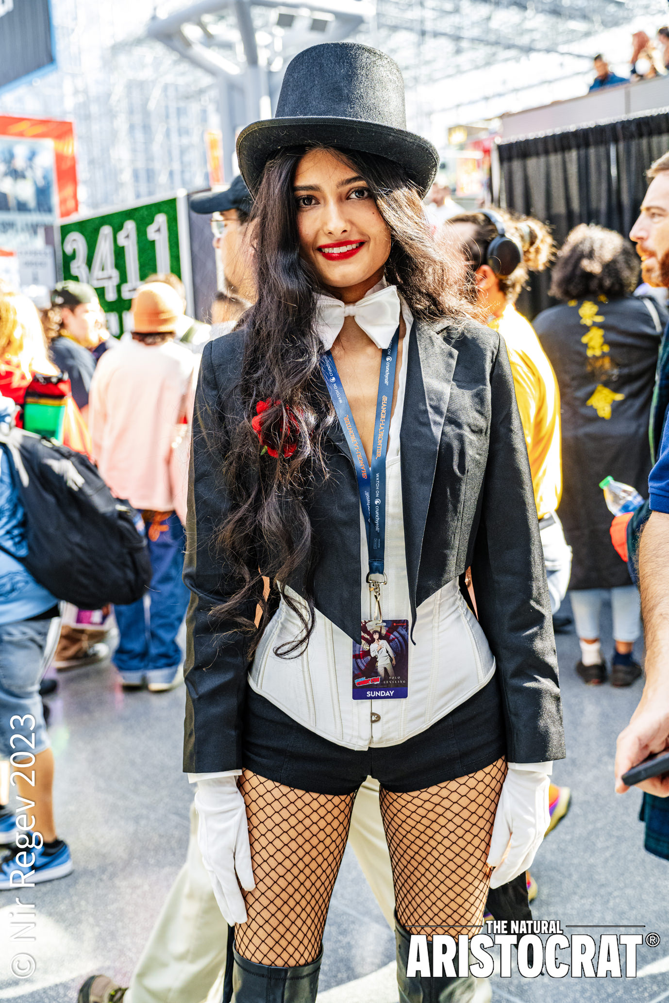 NYCC cosplayer as Zatanna at New York Comic Con 2023. Photo Credit: © Nir Regev 2023 - The Natural Aristocrat®