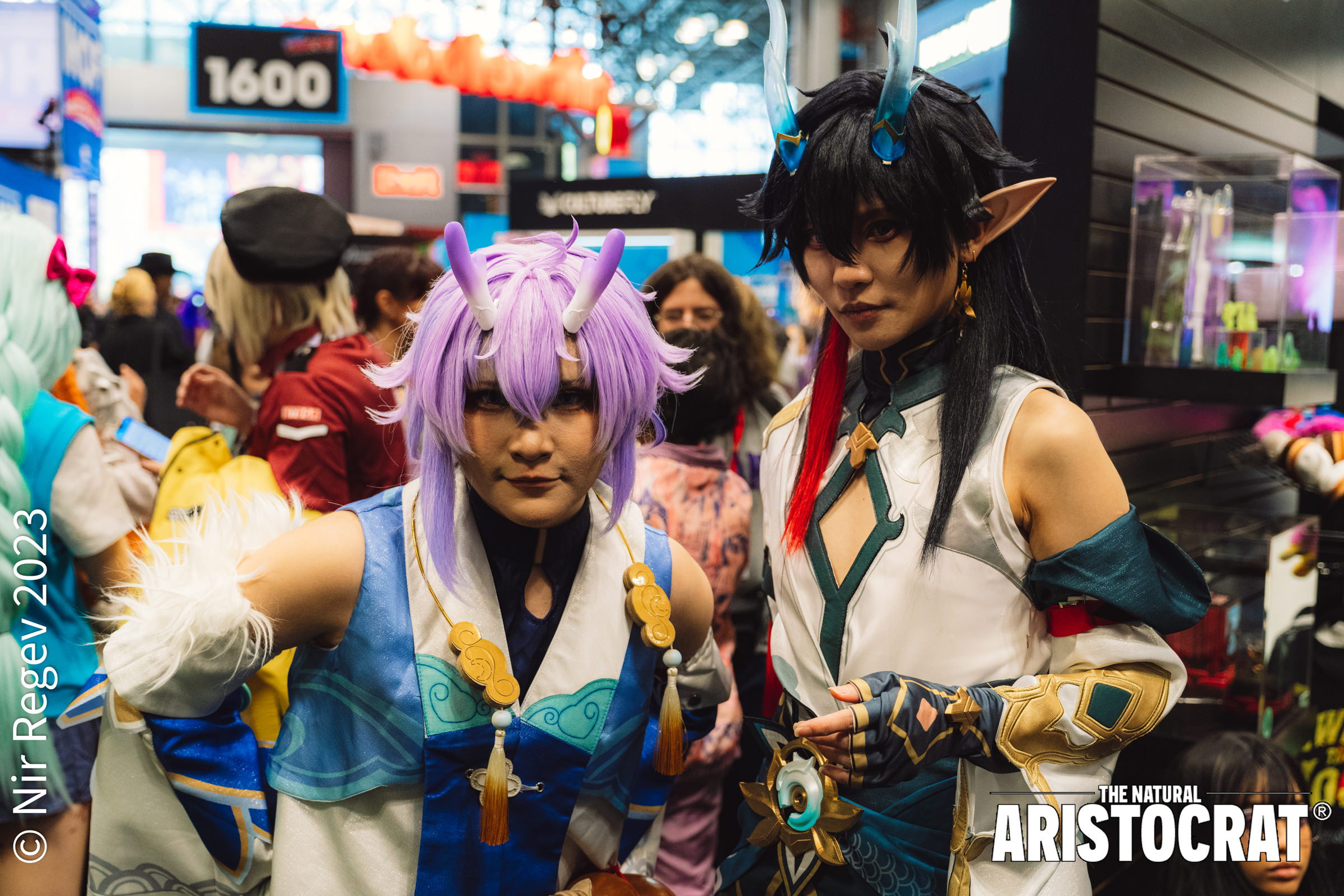 NYCC cosplayers at New York Comic Con 2023. Photo Credit: © Nir Regev 2023 - The Natural Aristocrat®