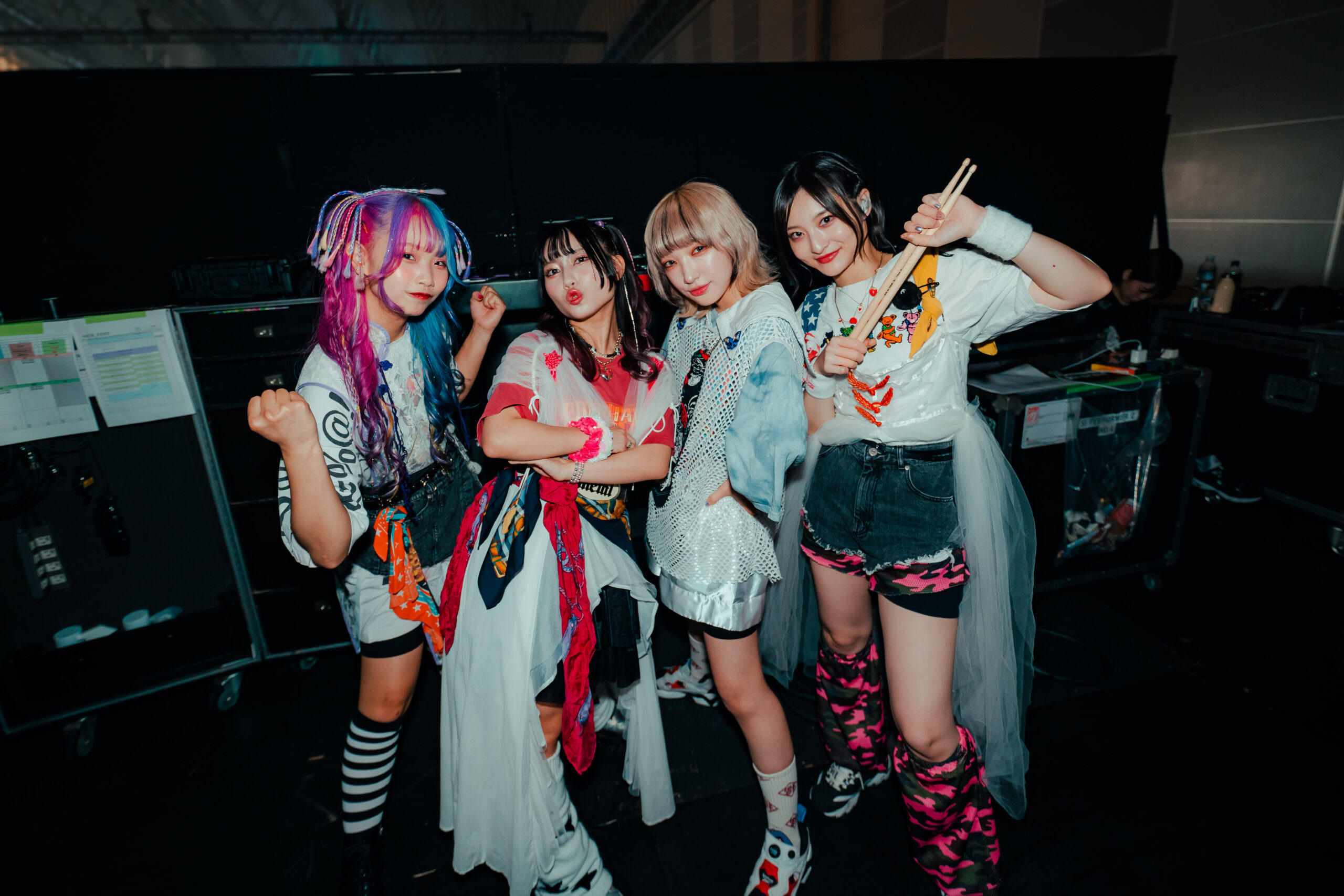 Hanabie at Nex_Fest. Photo provided by Sony Music Entertainment Japan