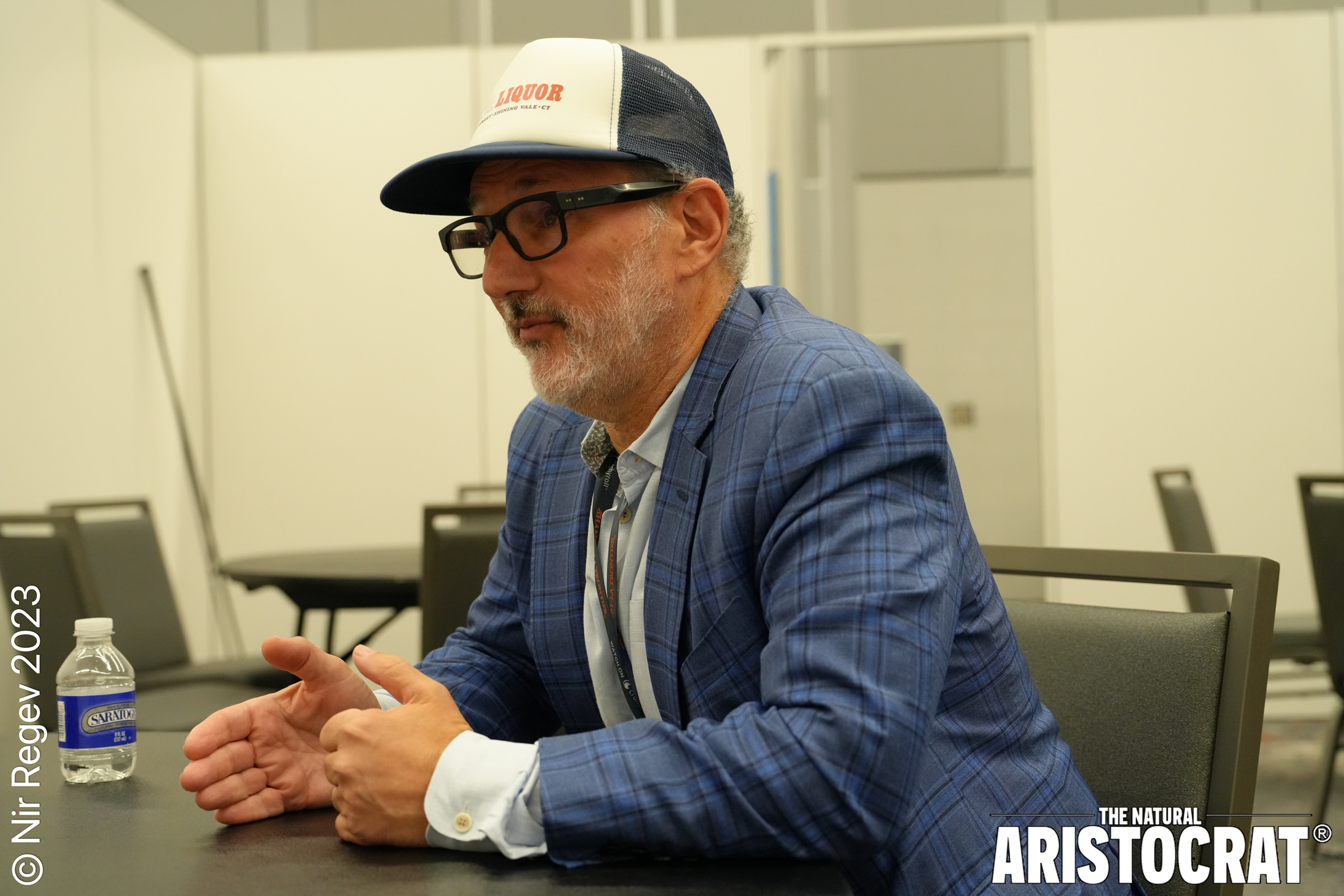 Jeff Astrof - Shining Vale co-creator & showrunner at NYCC 2023. Photo Credit: © 2023 Nir Regev - The Natural Aristocrat®
