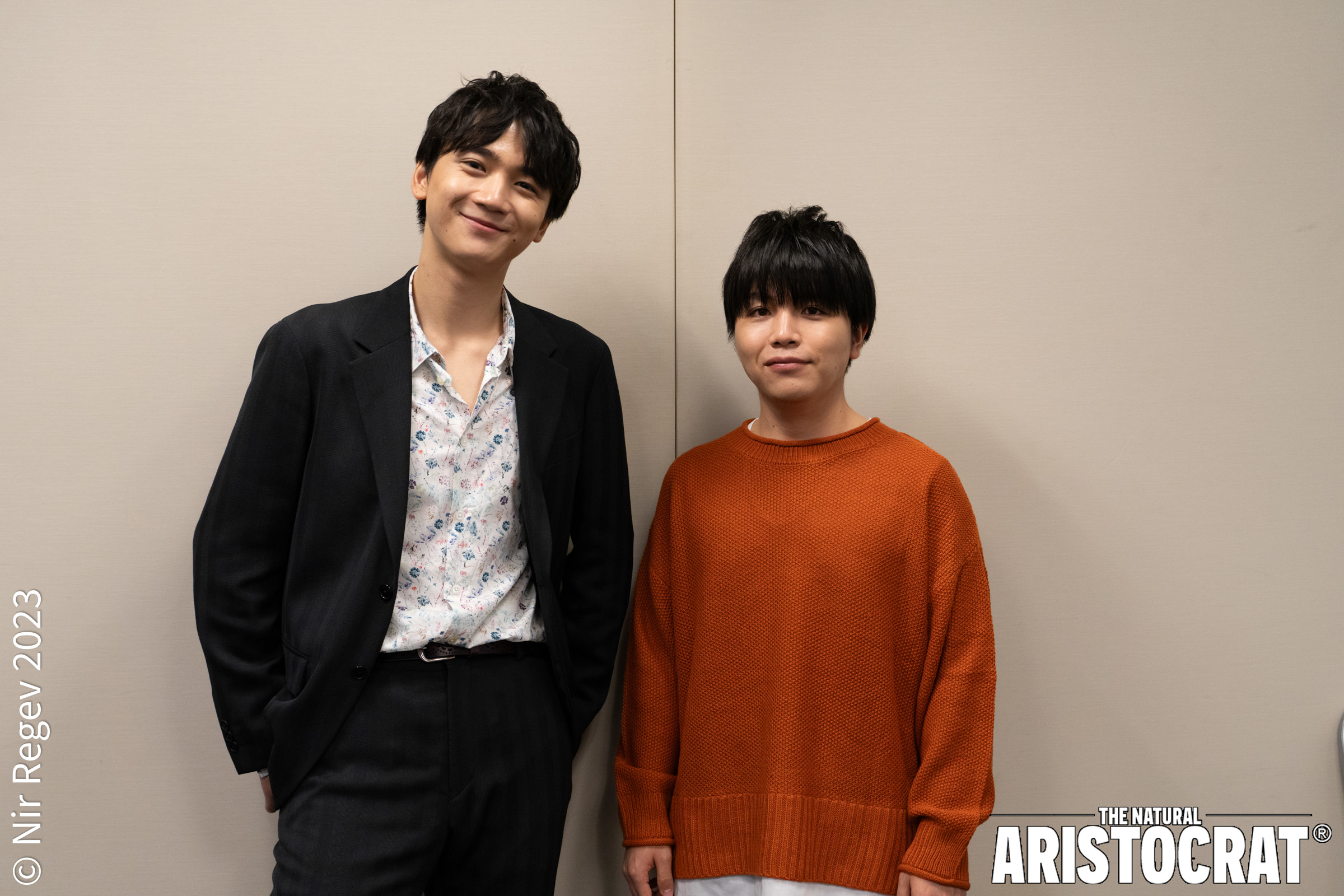 Voice Actors Kikunosuke Toya and Shou Komura at Anime NYC 2023. Photo Credit: © 2023 Nir Regev - The Natural Aristocrat®