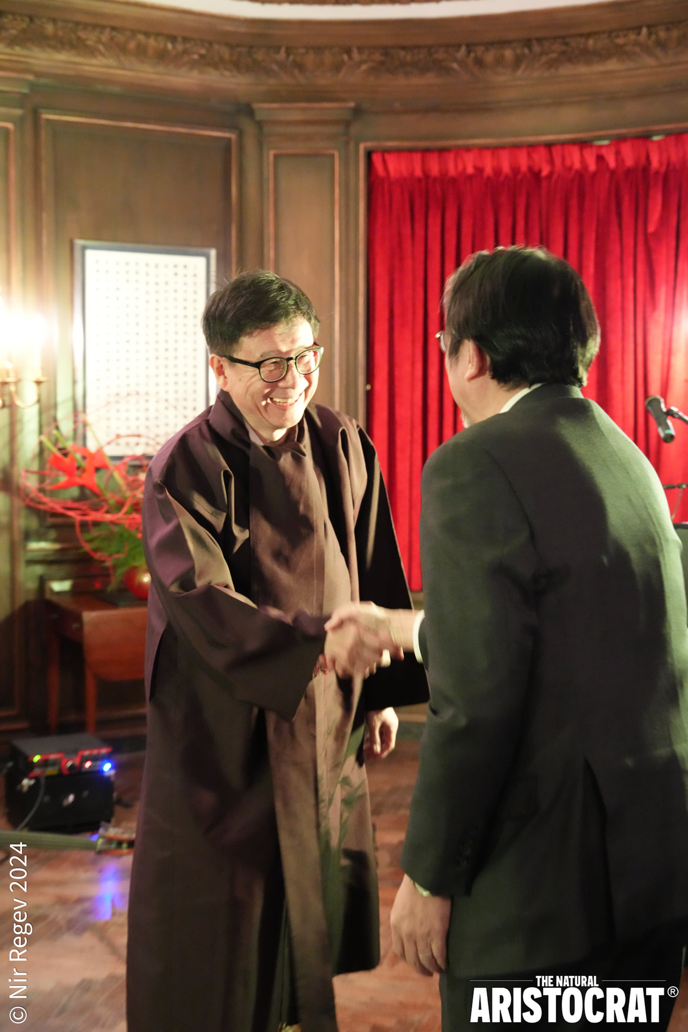 Consul General Kim Euy Whan and Ambassador Mikio Mori. Photo Credit: © 2024 Nir Regev - The Natural Aristocrat®