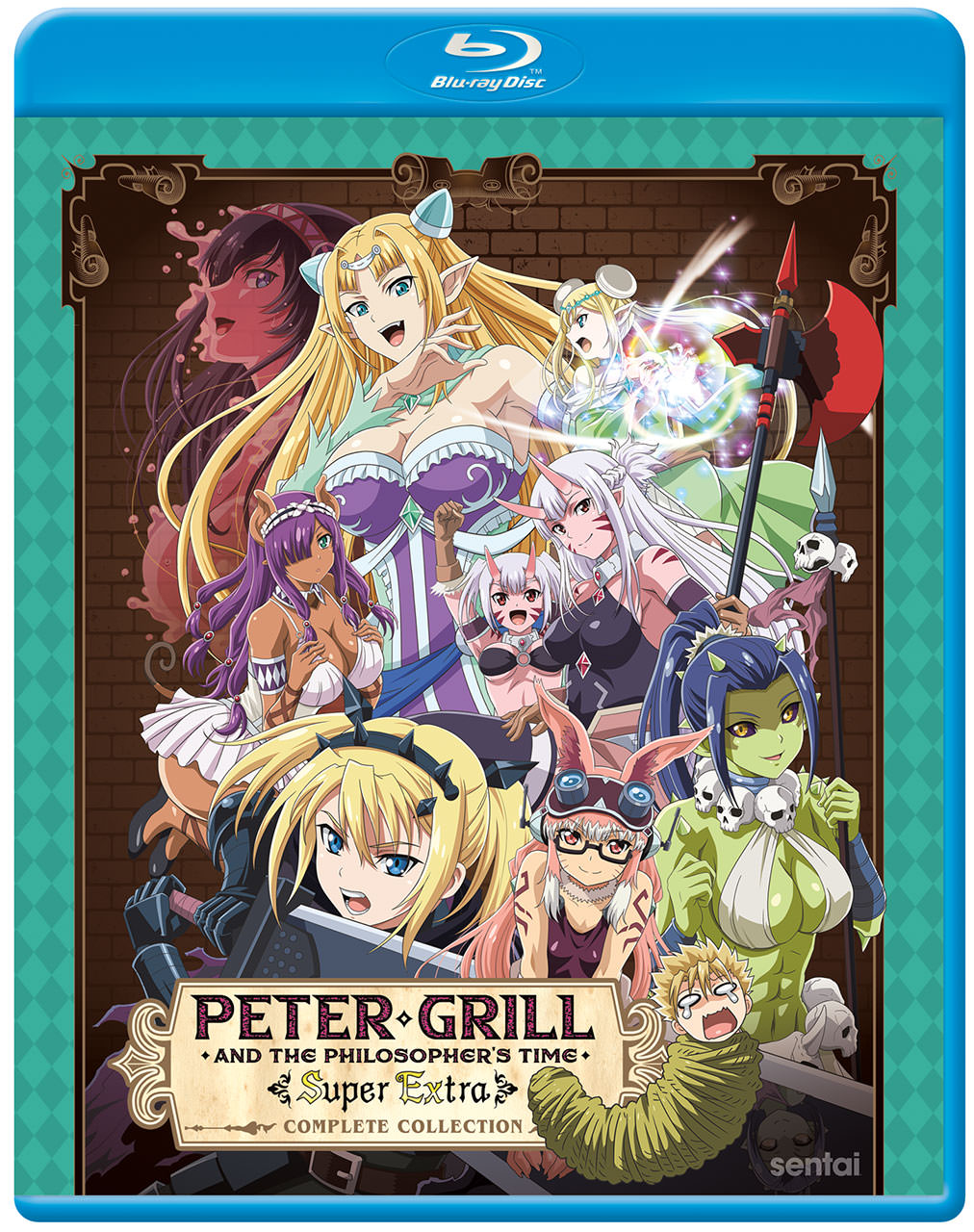 'Peter Grill And The Philosopher's Time' Blu-ray Cover Art provided by Sentai Filmworks
