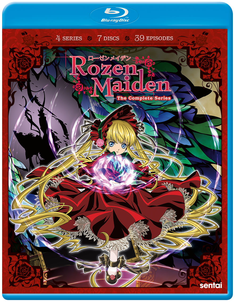 'Rozen Maiden' Blu-ray Cover Art provided by Sentai Filmworks