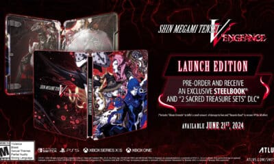 Shin Megami Tensei Vengance Launch Edition. Promo Photo provided by ATLUS