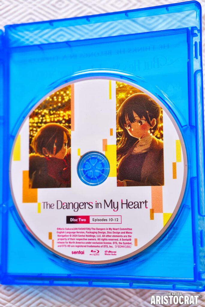 'The Dangers in My Heart' Complete Collection Blu-ray (Season 1). Photo Credit: © 2024 Nir Regev - TheNaturalAristocrat.com