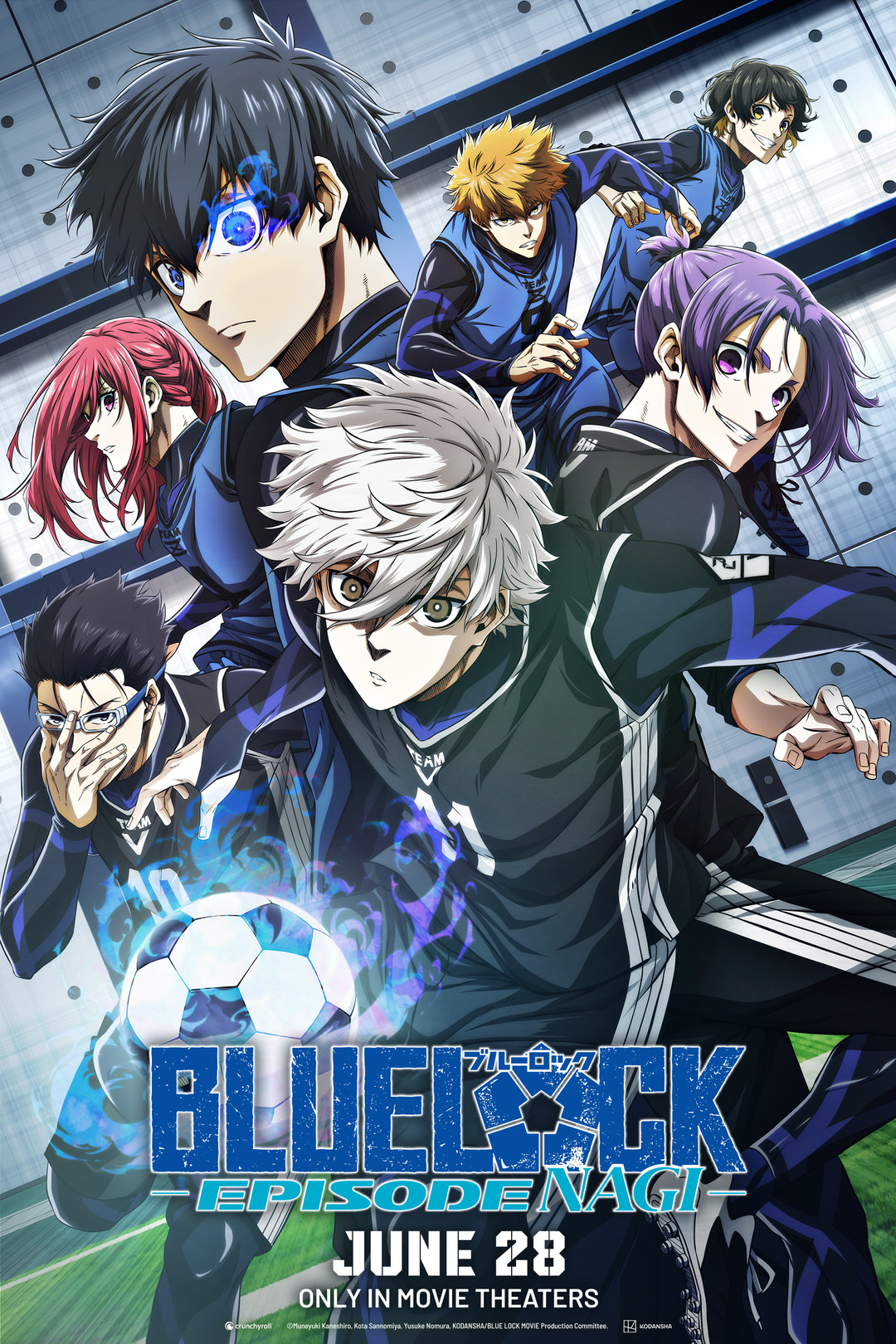 'Blue Lock The Movie -Episode Nagi-' Art Credit: ©Muneyuki Kaneshiro, Kota Sannomiya, Yusuke Nomura, KODANSHA/BLUE LOCK MOVIE Production Committee