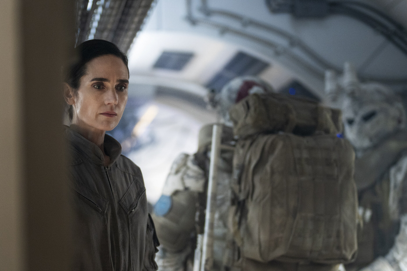 Jennifer Connelly - Snowpiercer (Season 4, Episode 2). Photo Credit: David Bukach/AMC