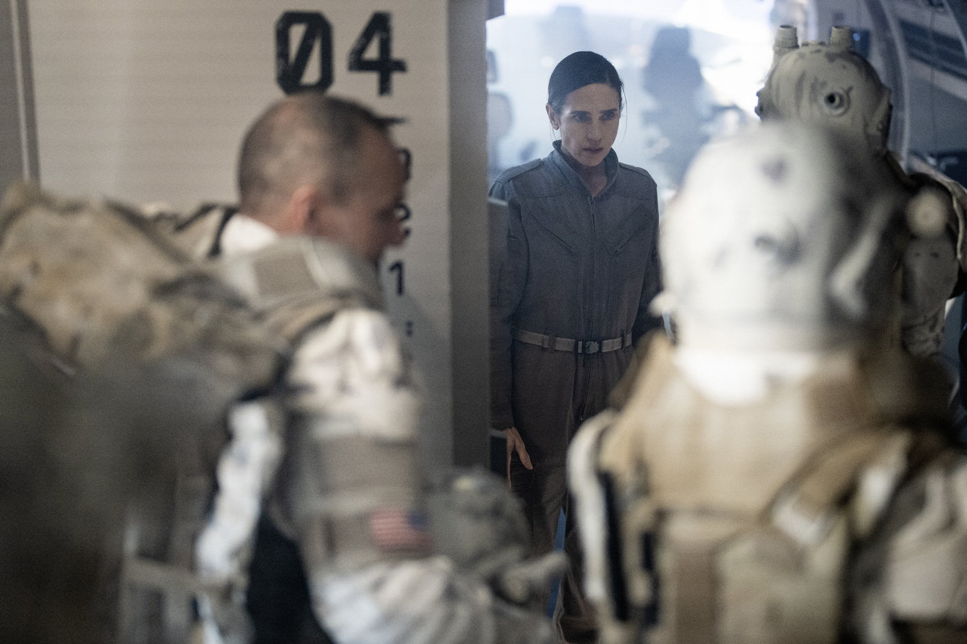 Jennifer Connelly - Snowpiercer (Season 4, Episode 2). Photo Credit: David Bukach/AMC