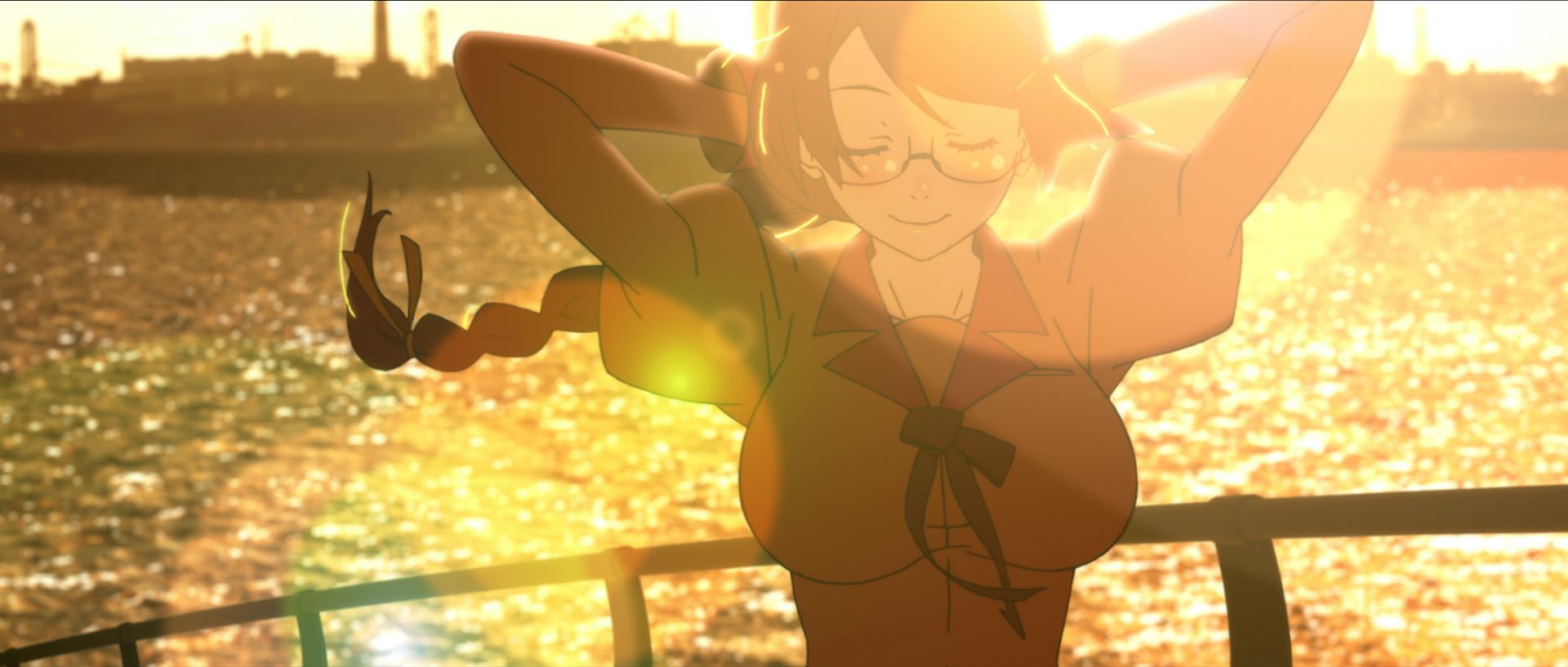 Tsubasa Hanekawa in film Kizumonogatari: Koyomi Vamp. Art provided by Fantasia Film Festival