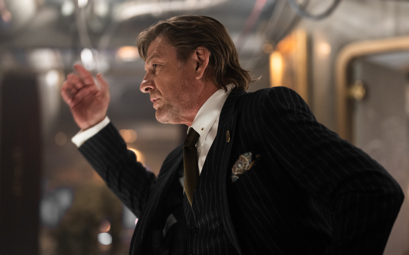 Sean Bean - Snowpiercer (Season 4, Episode 5). Photo Credit: David Bukach/AMC