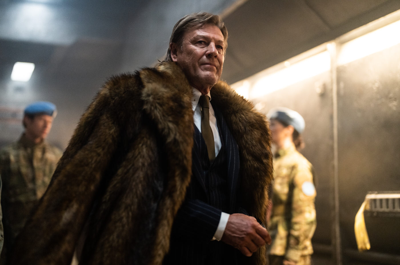 Sean Bean – Snowpiercer (Season 4, Episode 5). Photo credit: David Bukach/AMC