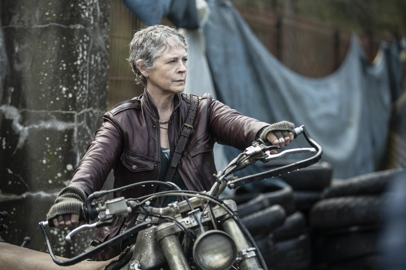 Melissa McBride as Carol Peletier - The Walking Dead: Daryl Dixon _ Season 2 - Photo Credit: Emmanuel Guimier/AMC