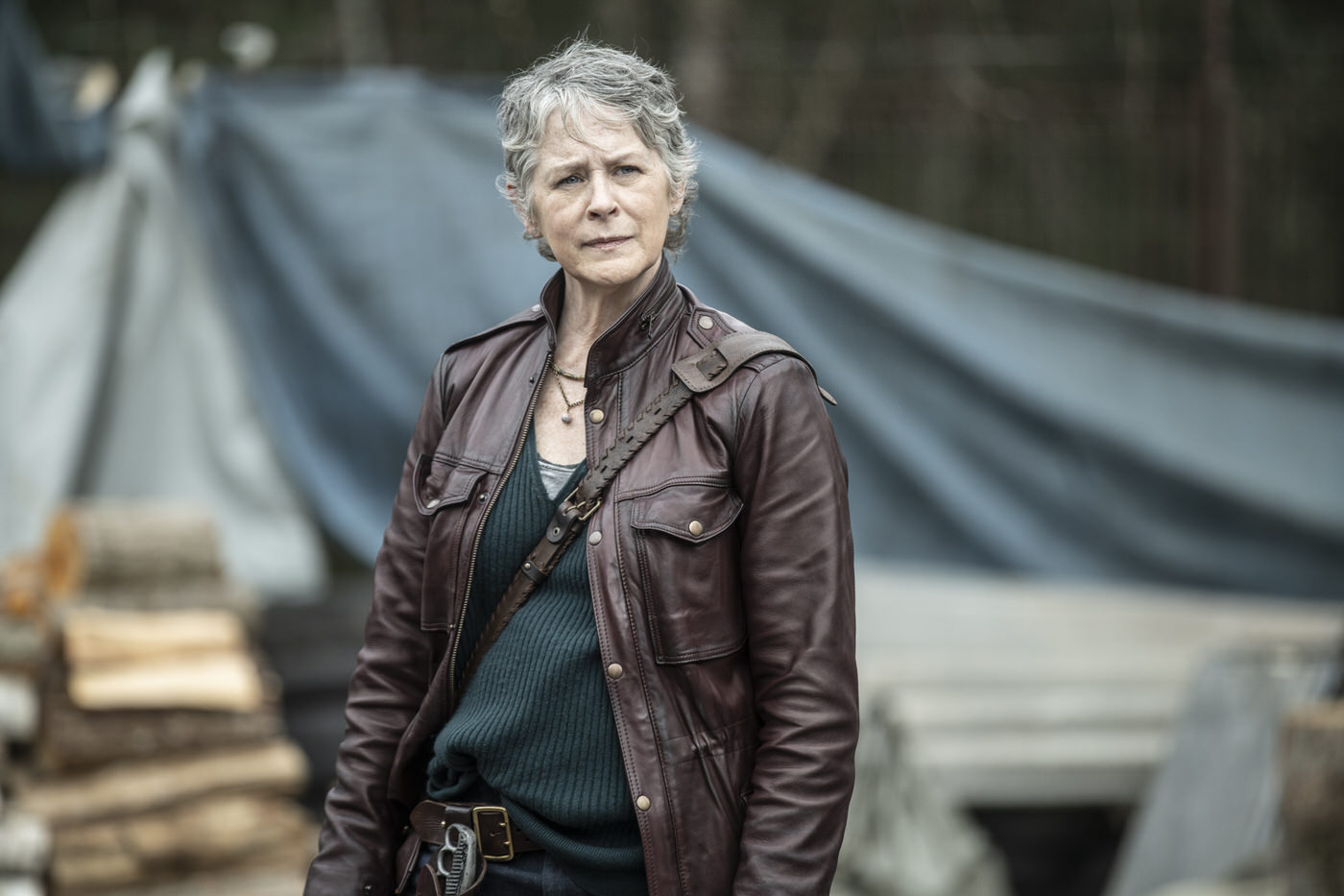 Melissa McBride as Carol Peletier - The Walking Dead: Daryl Dixon _ Season 2 - Photo Credit: Emmanuel Guimier/AMC