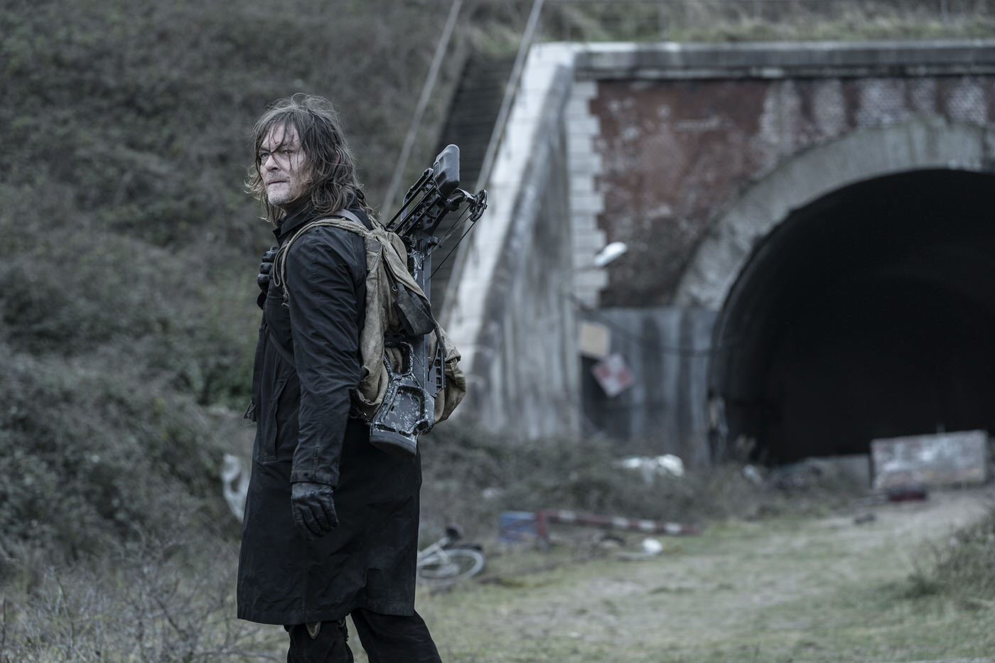 Norman Reedus as Daryl Dixon - The Walking Dead: Daryl Dixon _ Season 2 - Photo Credit: Stéphanie Branchu/AMC