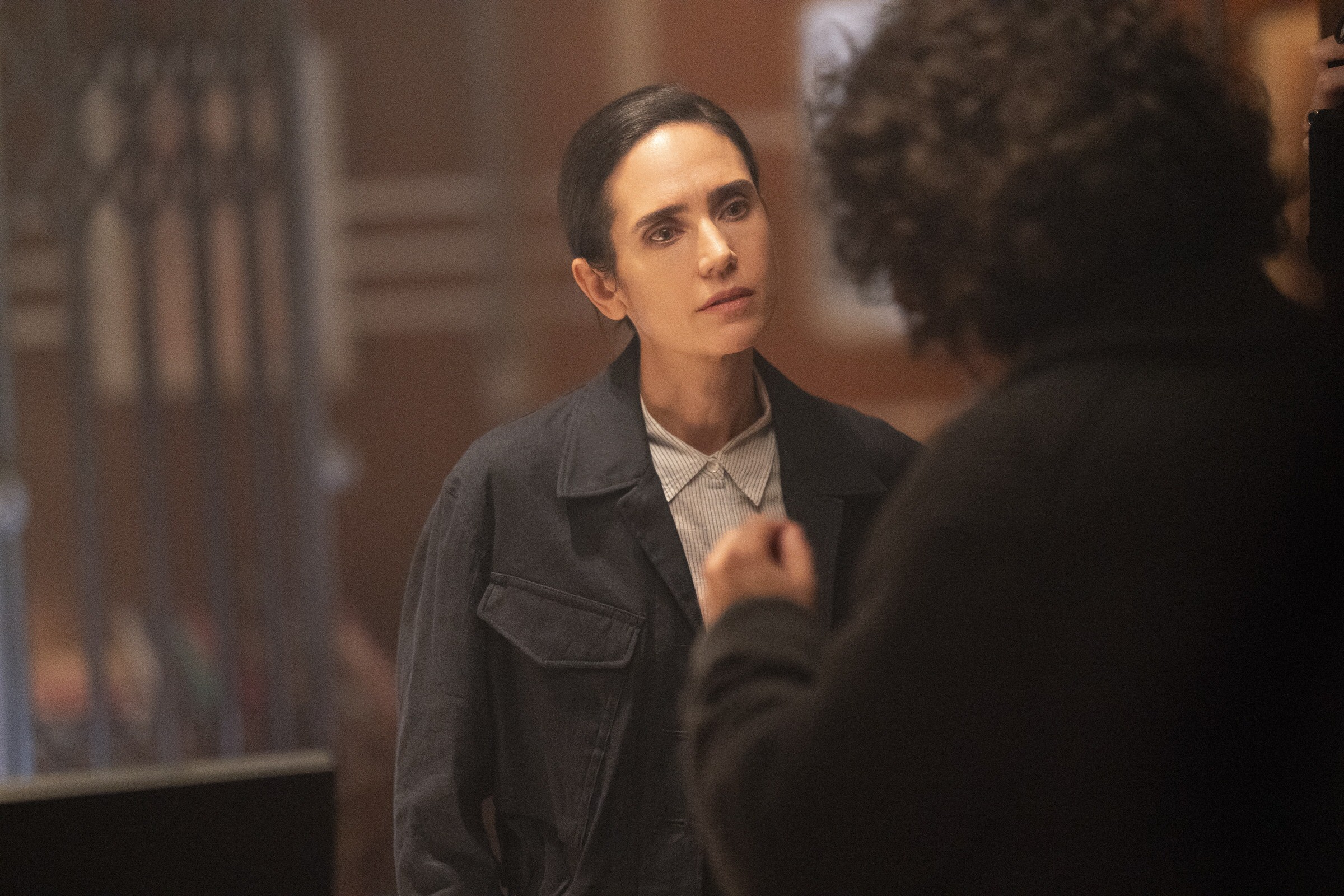 Jennifer Connelly - Snowpiercer (Season 4, Episode 9). Photo Credit: David Bukach/AMC