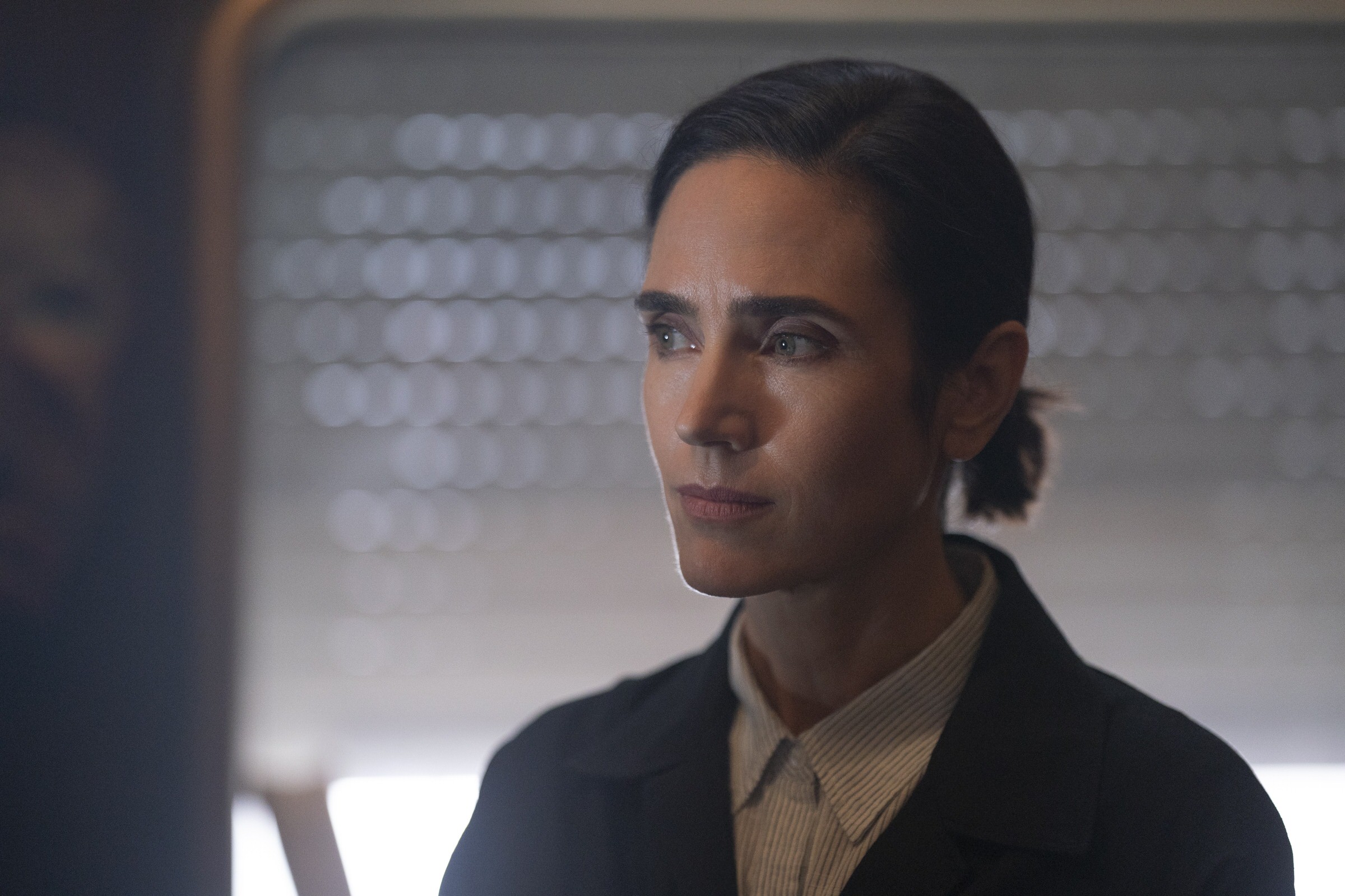 Jennifer Connelly - Snowpiercer (Season 4, Episode 10). Photo Credit: David Bukach/AMC