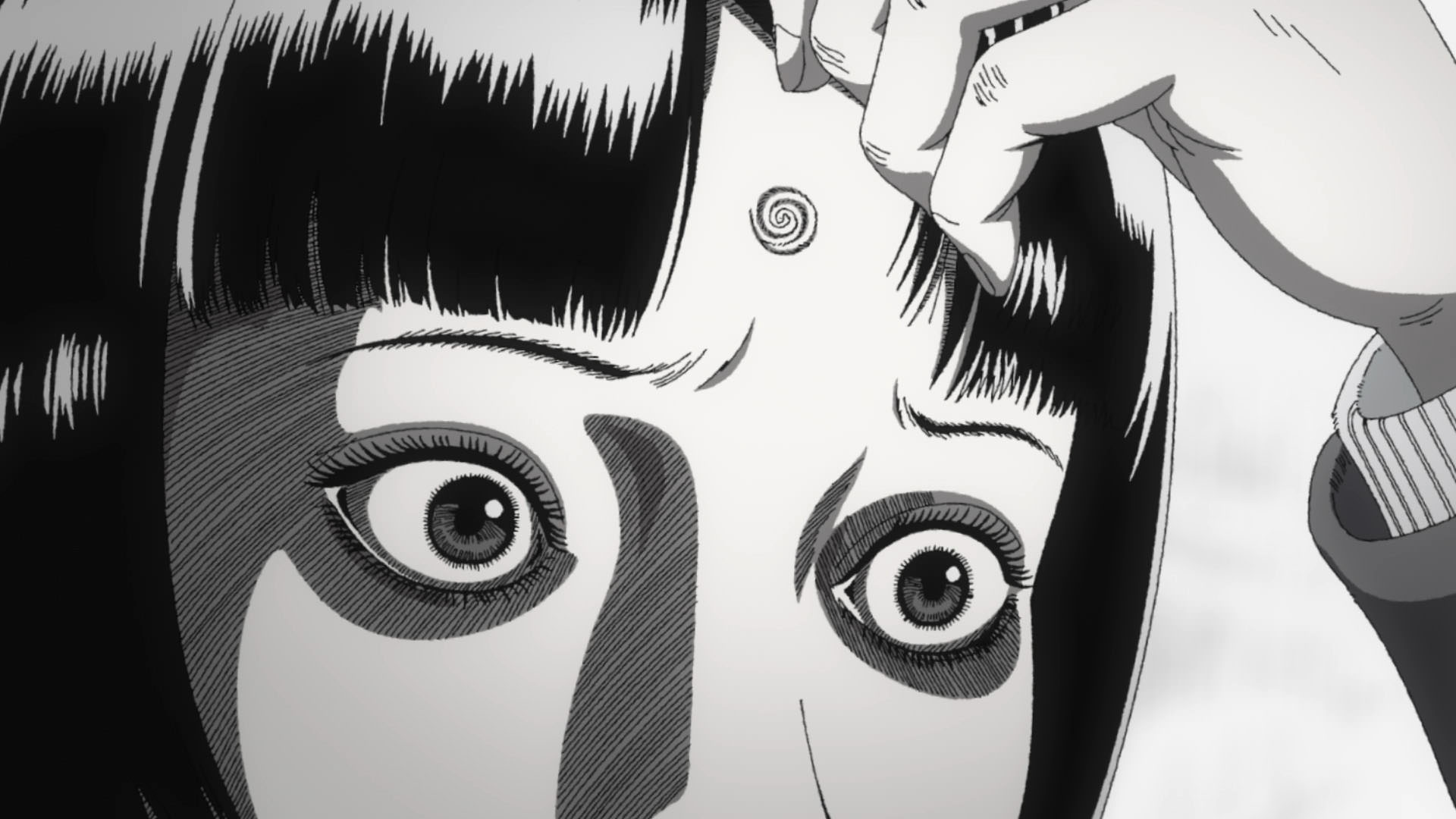 Art Credit: Based on the original graphic novel “UZUMAKI” by Junji ITO published by Shogakukan Inc. (c) Junji ITO, Shogakukan / Production I.G., LLC