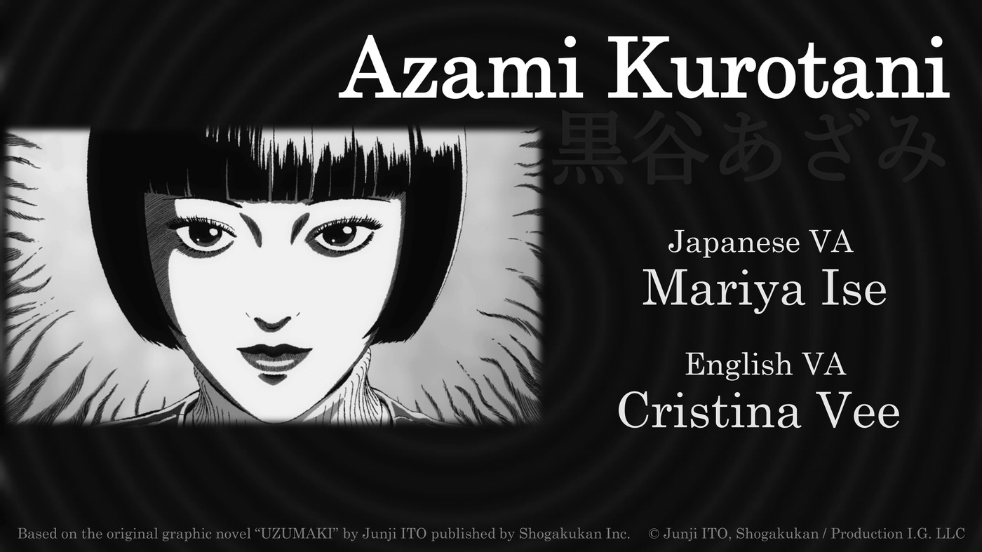  Azami Kurotani Voice Actors in 'Uzumaki'