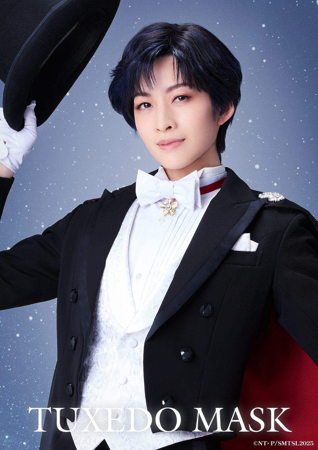 Riona Tatemichi as Tuxedo Mask. Photo Credit: ©Naoko Takeuchi・PNP / “Pretty Guardian Sailor Moon” The Super Live Production Committee 2025